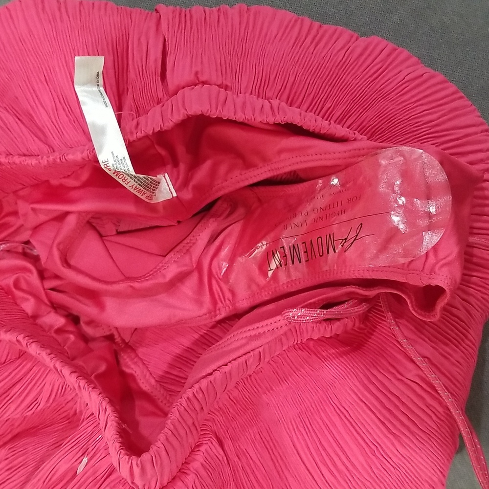 Fp Movement Shirr Enough Shorts Size Xs Magenta O… - image 4